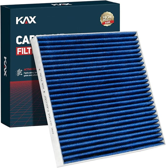 KAX Premium Cabin Air Filter, Replacement for GCF004(CF10374) Vibe(2003-2008), Dart(2013-2016), Tacoma(2005-2020) Air Filter, Strong Adsorption Cabin Filter w/Upgraded Activated Carbon