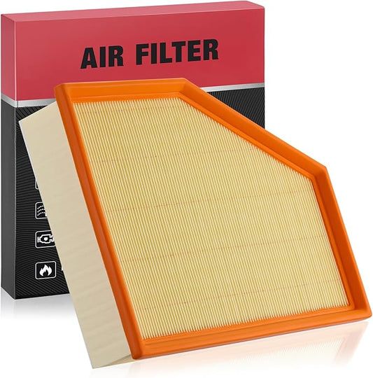 BDFHYK PA99308 Engine Air Filter Compatible with BMW 530i 540i 740i 745e 840i (xDrive), X3 X4 X5 X6 X7 & More, 2.0L 3.0L, Replace# 13718577170