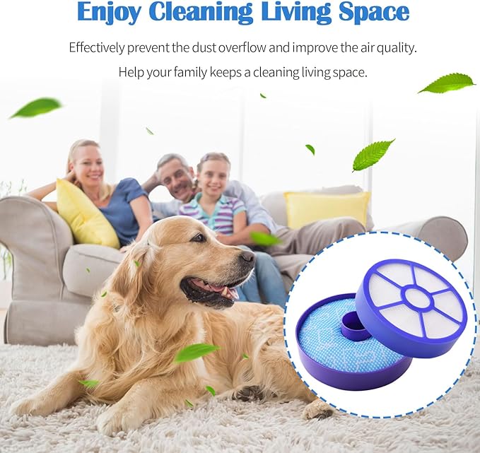 Set of HEPA Pre Motor and Post Motor Filter Replacement for DC33 Upright Vacuum Part 919563-02 921616-01