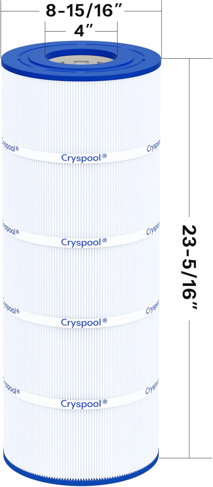 Cryspool® 08050 Filter Compatible with Hayward CCX1500RE(CC 1500 E), X-Stream 150, PXST150, 817-0150n, C-8316, FC-1286, 150 Sq. Ft Pool Filter Cartridge, 1 Pack