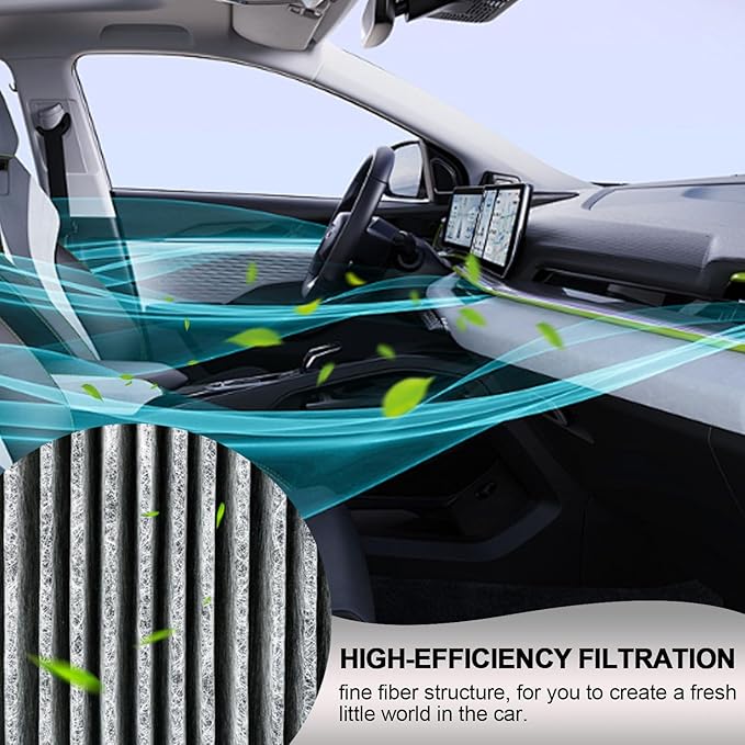 Comb Engine Cabin Air Filter for Ford F150 2016