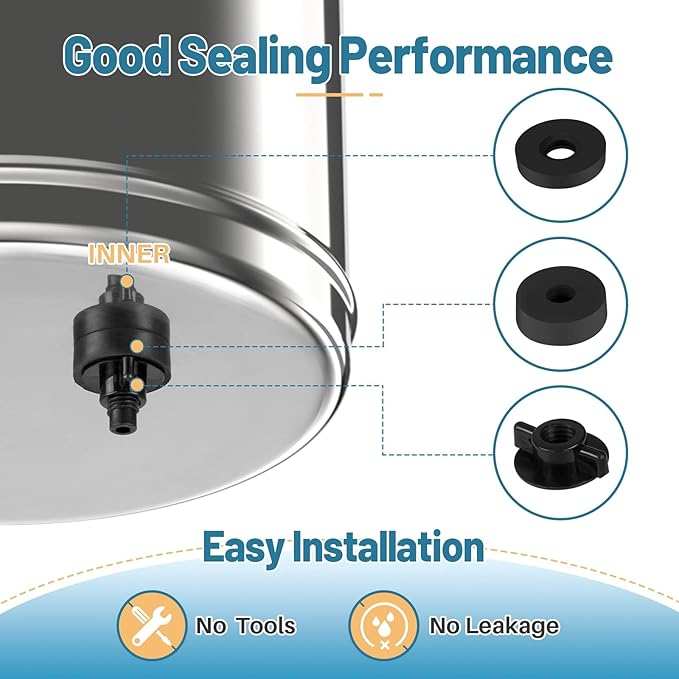 ICEPURE Water Filter Replacement for Berkey® BB9-2 Black Purification, Berkey® Gravity-fed Water Filtration System, ICEPURE Gravity Water Filter, 4PACK