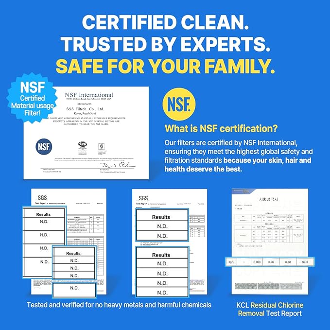 Filter Showerhead Inspired by Korea’s Beauty Culture – Pure Carbon Filters for Softer Skin & Smoother Hair | Carbon Composite Filter | Single Showerhead (AJ8200MC-SNG-1)