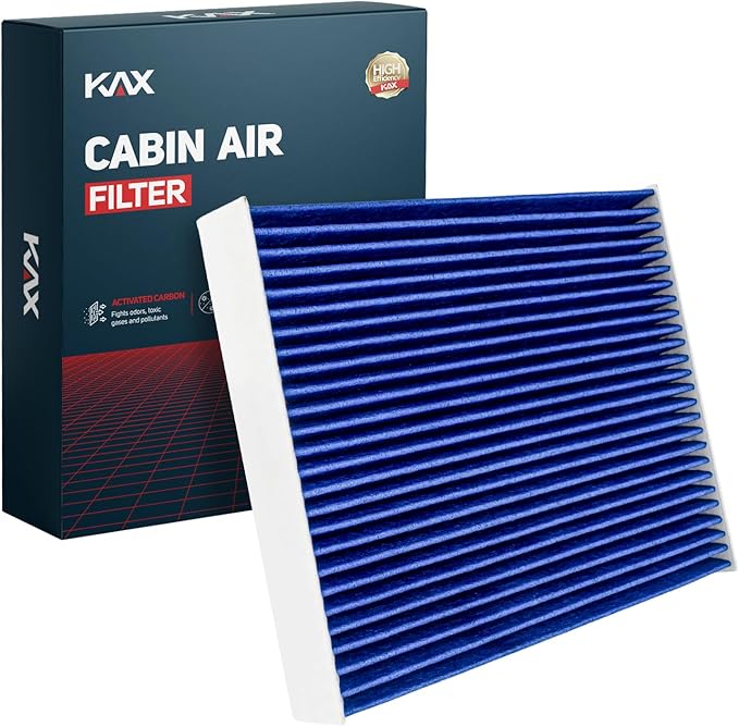 KAX Cabin Air Filter, CF11174 Replacement for Milan 2010 2011, MKZ Fusion 2010 2011 2012, w/Activated Carbon Passenger Compartment Air Filter, 200% Longer Life