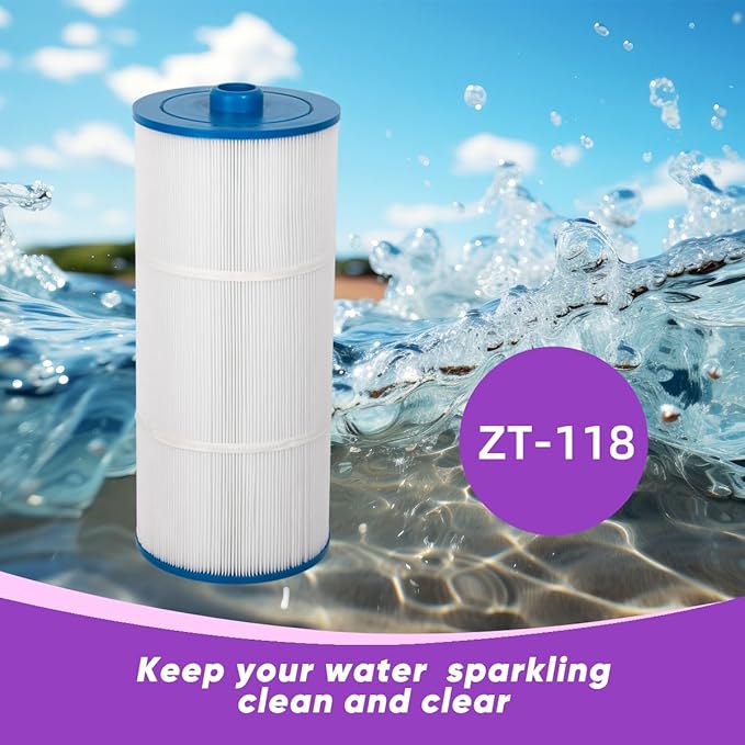 ZOTEE Spa Filter Replacement for Sundance Microclean Ultra Outer Filter 6473-165,Darlly 80803, Fit Inner Filter 6473-164, Series 880, Hot Springs Spa Filters, 80 Sq.Ft, 1 Pack