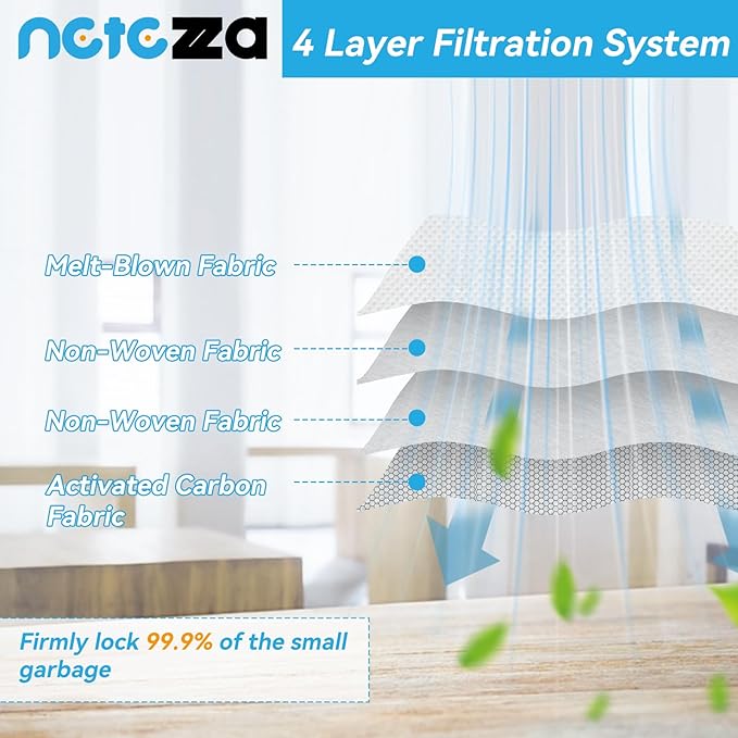 T20 Dust Bags Replacement Compatible with Airrobo T20+ Robot Vacuum Cleaner, 10 Pack