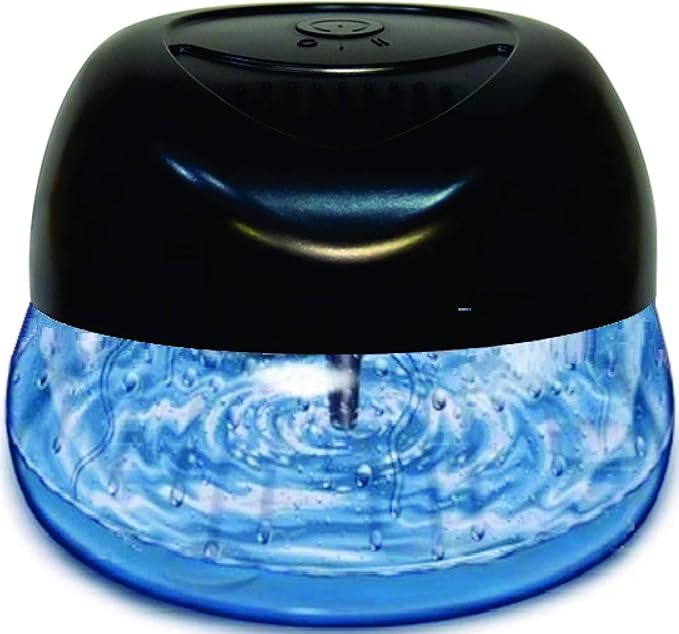 Bluonics Fresh Aire Water Based Air Revitalizer with 7 LED Color Changing Light. Air Freshener for Small and Large Rooms