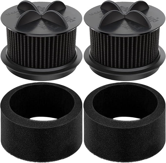 Artraise Replacement Filter for Bissell Style 10, for Bissell Powerforce Filter Style 9 & 12 Vacuum Cleaner, part # 2031085ES, 203108532065,2031183,32064 & 32065, 2 Pack Outer Foam & Inner Filters
