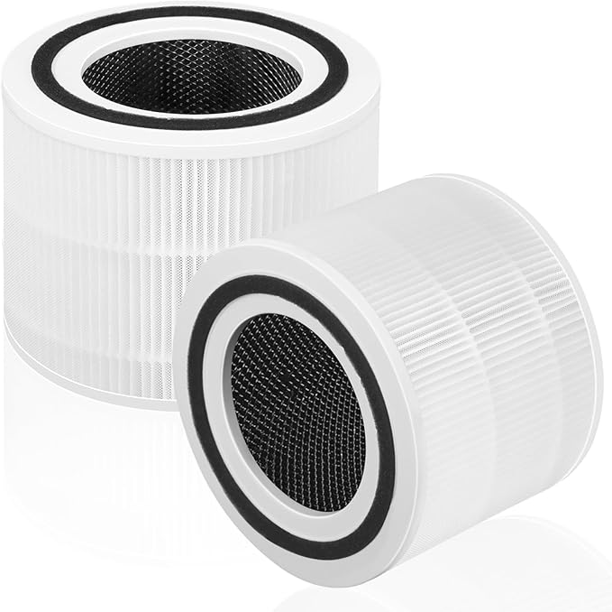 Core 300 Replacement Filter for Levoit Core 300-p, Core 300S, Core 300, Core 300-RF, Core 300-RAC Air Purifier, 3-in-1 H13 True HEPA Activated Carbon Filter(White) by APPLIANCEMATES