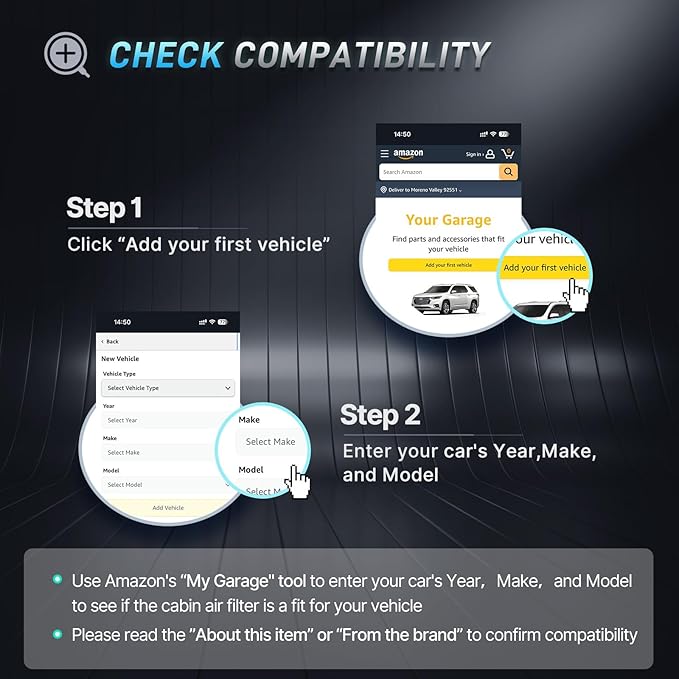Cabin Engine Air Filter Kit CF12157 & CA12295 Compatible with 2019-2022 Ascent, 2018-2021 Crosstrek, 2017-2023 Impreza, 2020-2023 Legacy, 2020-2023 Outback