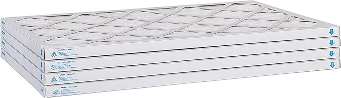 Aerostar 12x14x1 MERV 11, Pleated Air Filter, 12x14x1, Box of 4, Made in the USA