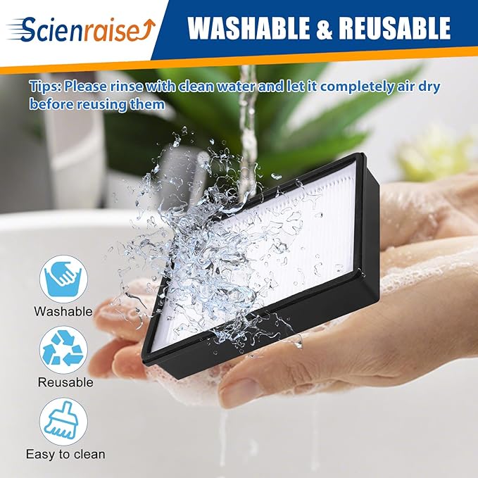 3 Pack EF-12 HEPA Media Vacuum Cleaner Exhaust Air Filter Compatible with Kenmore 62731 52731 Canister Vacuum 81615 81614 BC4026, Part# 591021101