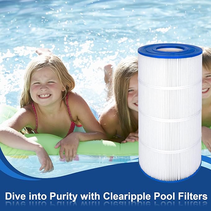 90 Sq. Ft. Pool Filter Compatible with Hayward C900, CX900RE, Pleatco PA90, Unicel C-8409, Filbur FC-1292, Sta-Rite PXC95, Ultral-B6, NSF Certified,L x OD: 17 3/8" x 8 15/16" 1 Pack