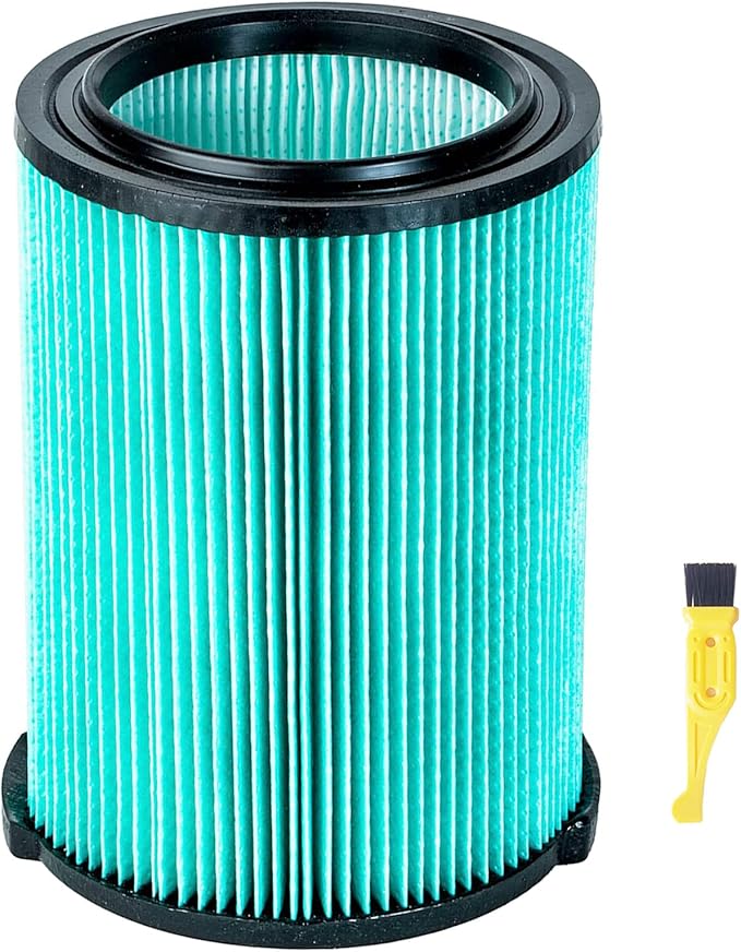 VF6000 5-Layer HEPA Replacement Filter for Ridgid Shop Vac 5-20 Gallon Wet/Dry Vacuums WD5500 WD0671 WD6425 WD7000 WD1280 WD1851 WD1680 WD1956 RV2400A 1400RV RV2600B, for Husky 6-9 Gallon Vacs