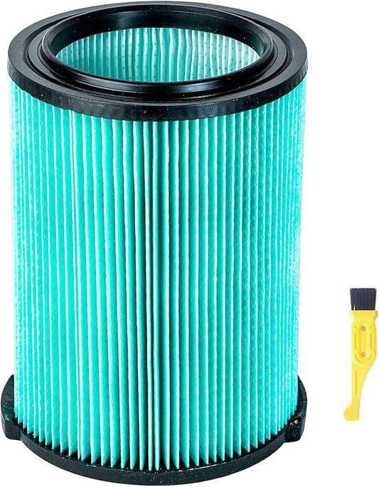 VF6000 5-Layer HEPA Replacement Filter for Ridgid Shop Vac 5-20 Gallon Wet/Dry Vacuums WD5500 WD0671 WD6425 WD7000 WD1280 WD1851 WD1680 WD1956 RV2400A 1400RV RV2600B, for Husky 6-9 Gallon Vacs