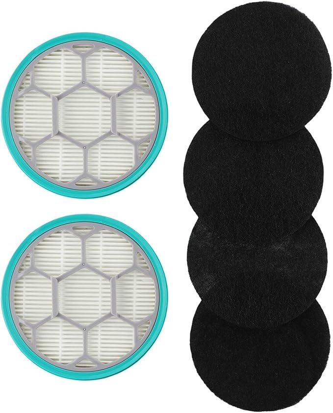 Filter Sponge Kit for Neakasa P1 Pro Pet Grooming Vacuum, High Efficiency Replacement Filters Capture 99.97% Dust Hair Dander, Easy to Clean