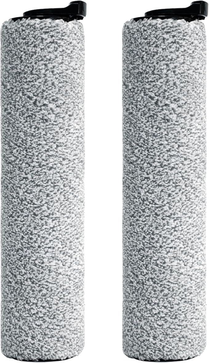 Roller Brush Replacement Compatible with Tineco iFloor 3,Floor One S3, iFloor 2 Cordless Vacuum Cleaner, Replacement Parts Include 2 Brush Rollers