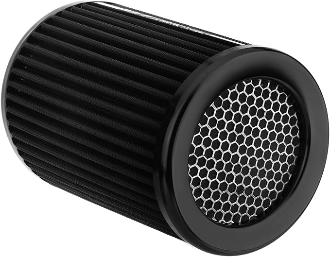 Dromedary Black 3 3.5 4 inch Universal Cold Air Intake Filter 76mm 89mm 101mm