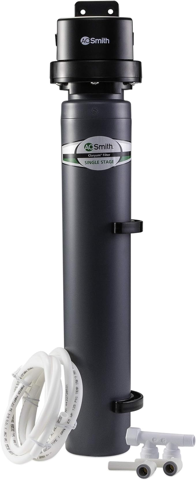 AO Smith Water Filter for Sink Faucet - Advanced Direct Connect Under Sink Water Filter System - Claryum Filtration Reduces 99% of 78 Harmful Contaminants - AO-MF-ADV