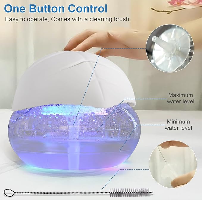 air Washer Aroma Diffuser, Essential Oils Aroma Fresher for Home, Office, Bedroom, Warehouse, Gift(White)