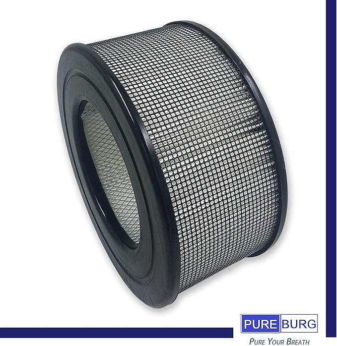 PUREBURG 21500 Replacement True HEPA Filter Set Compatible with Honeywell 50150 51500 61500 11500(EV-15) 18150 11520 17200 Series Air Purifiers