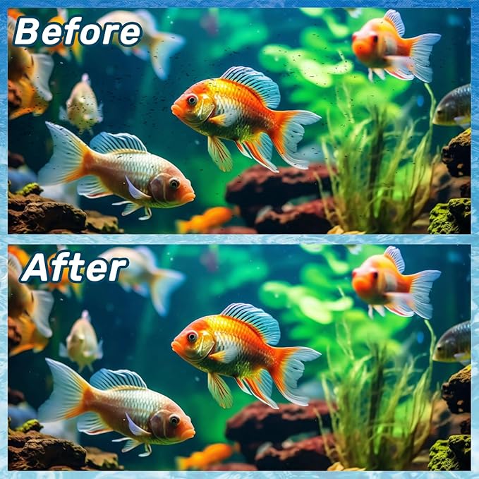 Aquarium Filter Cartridge Compatible with Tetra Whisper Bio-Bag Power Filters, Replacement Filter Cartridges for Tetra ReptoFilter Cartridges Aquariums (12 Packs, Medium)