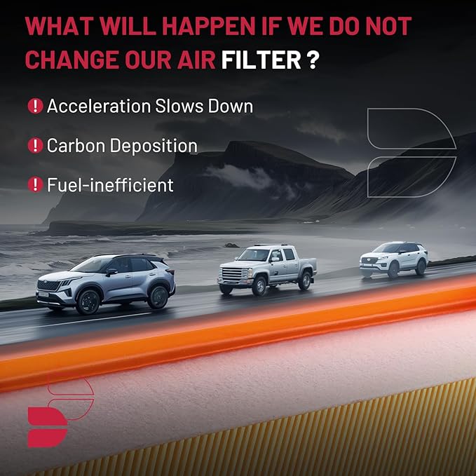 BDFHYK CA11222 Engine Air Filter Compatible with Chevrolet Sonic 2012-2020, L4 1.4L 1.8L, Flexible Panel, Replace# C24028, 96950990