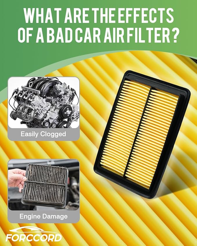 Cabin & Engine Air Filter Fit for Nissan Rogue 2.5L 2014-2020; Rogue Hybrid 2.0L 2017-2019; Rogue Sport 2.0L 2017-2022 Activated Carbon Cabin Filter Replace#CA11858 CF11854 Car Accessories