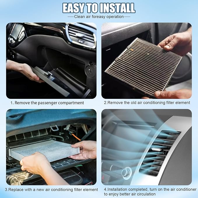 N2ZQ8D Cabin Air Filter for Mazda 3 (2014-2018) (3 Pack)