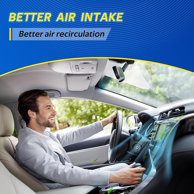 3 Pack Premium Cabin Air Filter Fits Mazda CX-7 (07-12), 1500 Classic (19-23), 2500/3500 (16-23), Ram 1500/4500/5500 (16-22), Replacement for CF11671, CP671, EG21-61-P11, 68318365AA, 68406048AA