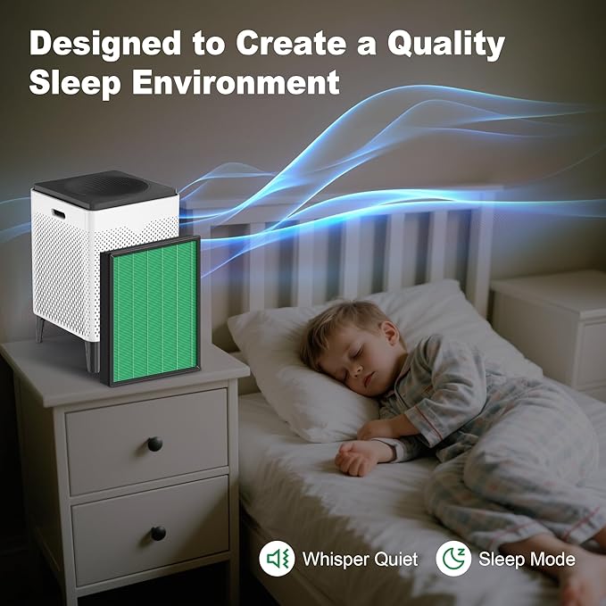 400/400S Replacement Filter for Coway AIRMEGA Max2 400 400S 400(G) 400S(G) Air Purifier, Max2 Green True HEPA and Active Carbon Filter Set, AP-2015-FP, 4 Pack