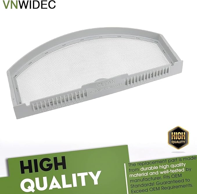 GTD65GBSJ1WS GTD42GASJWW GTX22GASK0WW HTX21EASK0WW GTD45EASJ0WS Dryer Lint Screen Replacement For GE Gas Dryer