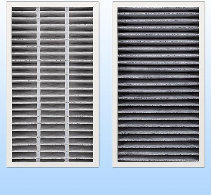 4 Packs F1 Carbon Allergen Reduction+Odor Removal, F1 HEPA Replacement Filter for Air Purifier Compatible with 3M Filtrete C01 T02 Room Air Purifier FAP-C01-F1&FAP-T02-F1
