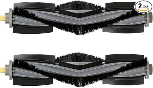 (2 Pieces) T20 Omni Roller Brushes for Robotic Vacuum ECOVACS DEEBOT X1 Omni/ T20 Omni/ T10/ T10 Plus/ T10 Turbo/ T10 Omni, Robot Vacuum Cleaner Roller Brush Kit, Replacement Parts