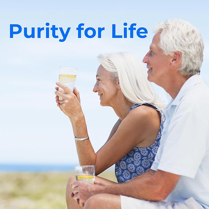 Waterdrop Replacement for Pur® Water Filter, CRF-950Z NSF Certified Pitcher Water Filter, Compatible with Pur® Pitchers and Dispensers PPT700W, CR-1100C and PPF951K, Pack of 4