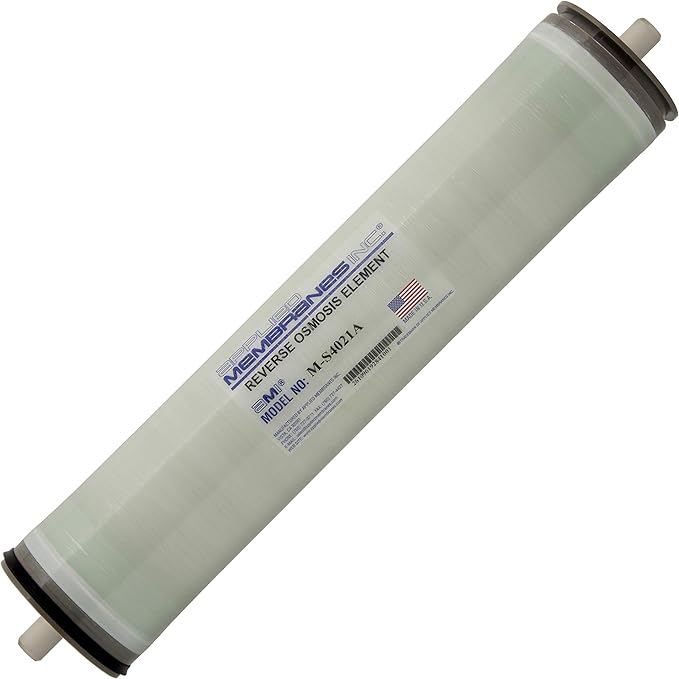 4" x 21" Seawater RO Membrane | Watermaker Replacement Membrane | 800 GPD SWRO | Applied Membranes, Inc. M-S4021A (4" x 21")