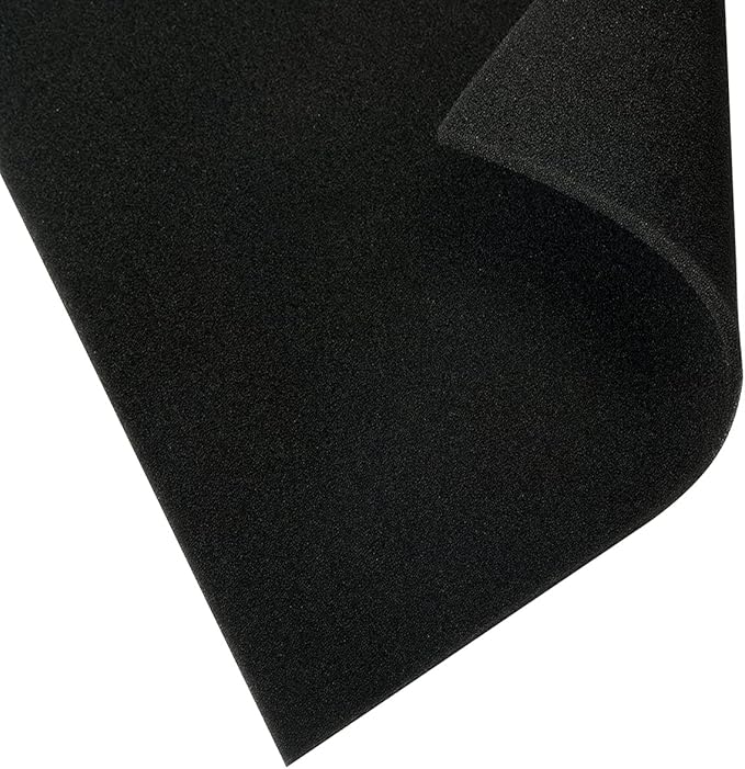 RV A/C Replacement Air Filter, Foam Pre-Filter for Coleman 6798A3761 and Winnebago 108892-01-703, 15"x15"x1/4"(2 Packs)