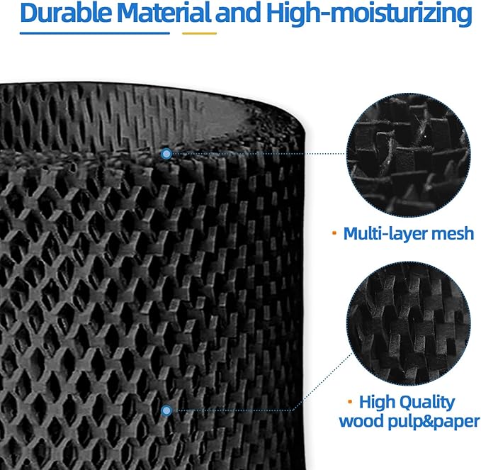 2 Pack Wick Evaporator Filter Replacement Compatible with Dyson PH3A PH01 PH02 PH03 PH04 Air Purifier Humidifier