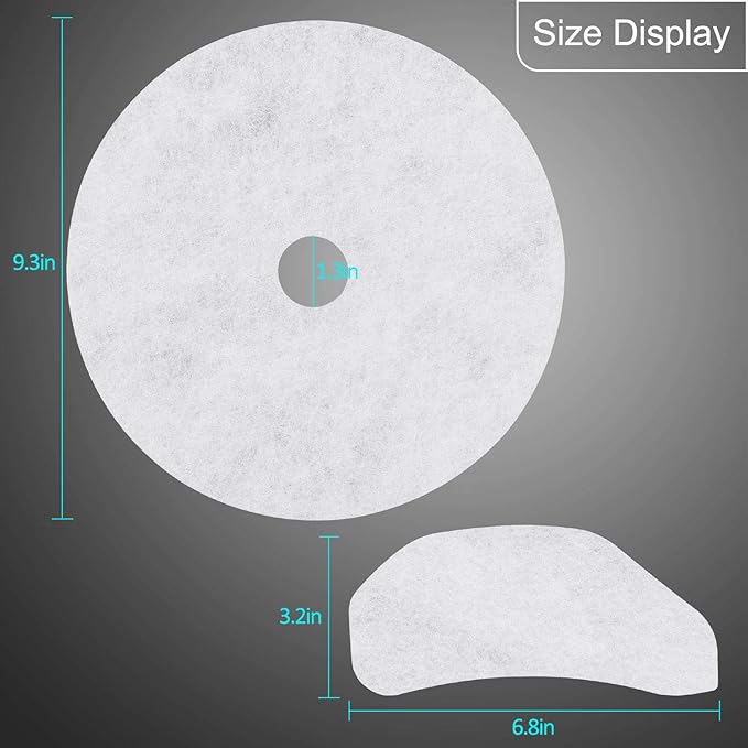 10 PCS Dryer Exhaust Filter for Panda Dryer Filter-365 days QA-Universal Lint Filter Cloth Dryer Replacement Include 8 Exhaust Filters & 2 Air Intake Filters fit for Magic Chef/Son ya-BY AMI PARTS