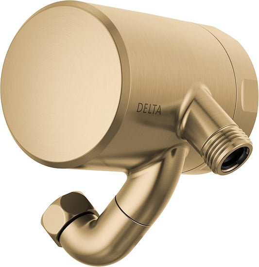 Delta Faucet Clarifi Premium Shower Filter Attachment with Filter, Hard Water Shower Filter, Shower Head Filter, Champagne Bronze 5SF100-CZ