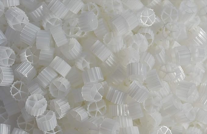 K2 Bio Filter Media Moving Bed Biofilm Reactor (MBBR) for Aquaponics, Aquaculture, Hydroponics - Ponds - Aquariums by Wholesale Koi Farm, (2 Gallons)