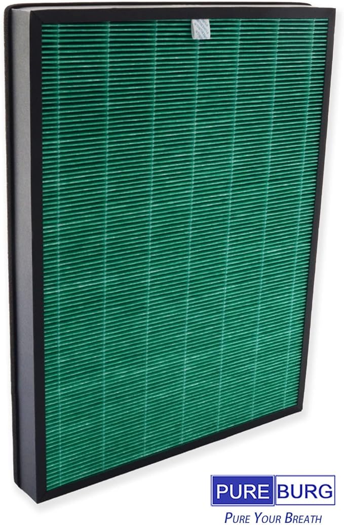 PUREBURG Replacement Filter Compatible with Coway Airmega 240 230 (AP-1821F) Air Purifiers,H13 HEPA Activated Carbon MAX2 2-IN-1 3-Stage Filtration Air Clean VOCs Odor