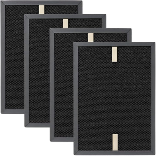 Nispira HRFSK1 HRFSC1 Activated Carbon Filter S Replacement | For Honeywell HPA3000 PowerPlus HPA5000 Insight Series, HRF-R, HRF-A300 | Remove Smoke, Odor, VOCs Chemical | 4 Pack
