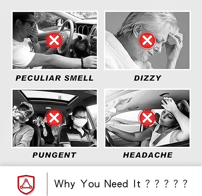 HEPA Air Filter for Tesla Model Y Model 3 Juniper Highland 2016-2025 2026 Cabin Air Filter with Activated Carbon, HEPA Filter Replacement Accessories (2 Pack)