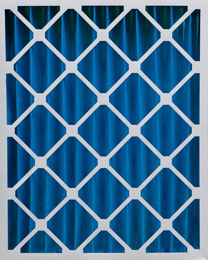 Nordic Pure 16x25x4 (15_1/2 x 24_1/2 x 3_5/8) Pleated MERV 7 Air Filters 6 Pack