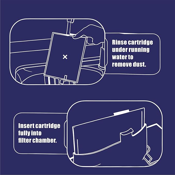 Small Fish Tank Filter Compatible for Aqueon Replacement Filter Cartridges Small for QuietFlow E Internal Power Size 10 filter for Aqueon MiniBow Aquarium Fish Tank SmartClean 1 2.5 5 Gallon S