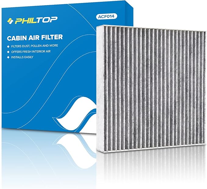 PHILTOP ACF014 (CF11182) Premium Cabin Air Filter, Replace for CR-V 2017-2021, Civic 2016-2021, RDX 2019-2021, Fit 2009-2020, Clarity 2017-2021, Insight 2010-2021, CR-Z 2011-2016, TLX, HR-V