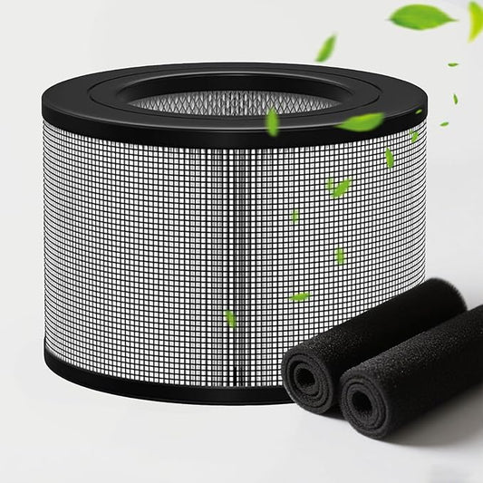 24000 Replacement HEPA & Carbon Pre Filter Kit For Honeywell 24500 50250 50250-S OEM Part, Part Number 24000 Air Cleaner Purifier(1 HEPA + 2 Carbon Pre-Filter)