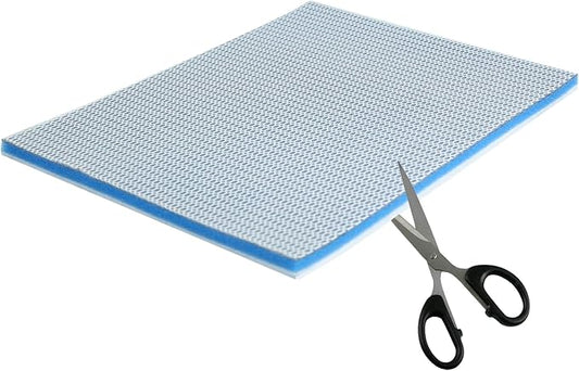 Aquarium Filter Media,11.8"x15.7"- 8-Layer Filter Sponge Pad for Fish Tank and Pond,Cuttable & Washable Aquarium Filter Floss for Crystal Clear Water