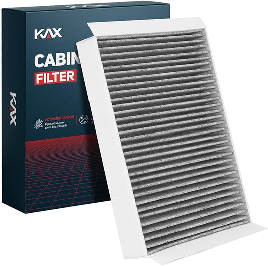 KAX Cabin Air Filter, Replace for (CF12152) Mustang GT/EcoBoost/V6/Shelby GT350/ Bullitt 2015-2021,Passenger Compartment Air Filter with Activated Carbon